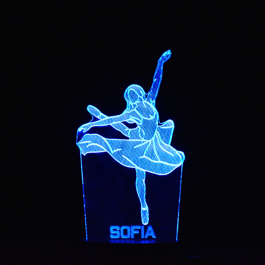 Ballerina Pirouette Night Light