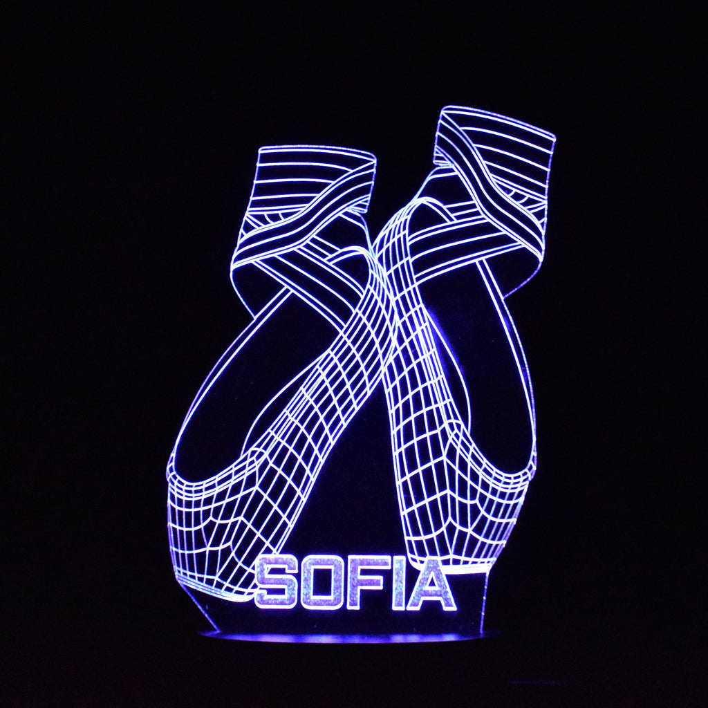 Ballerina Shoes Night Light
