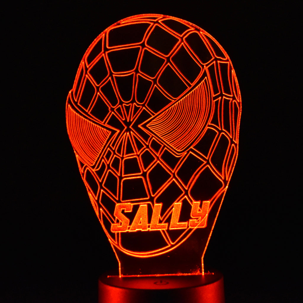 Spiderman Mask Night Light