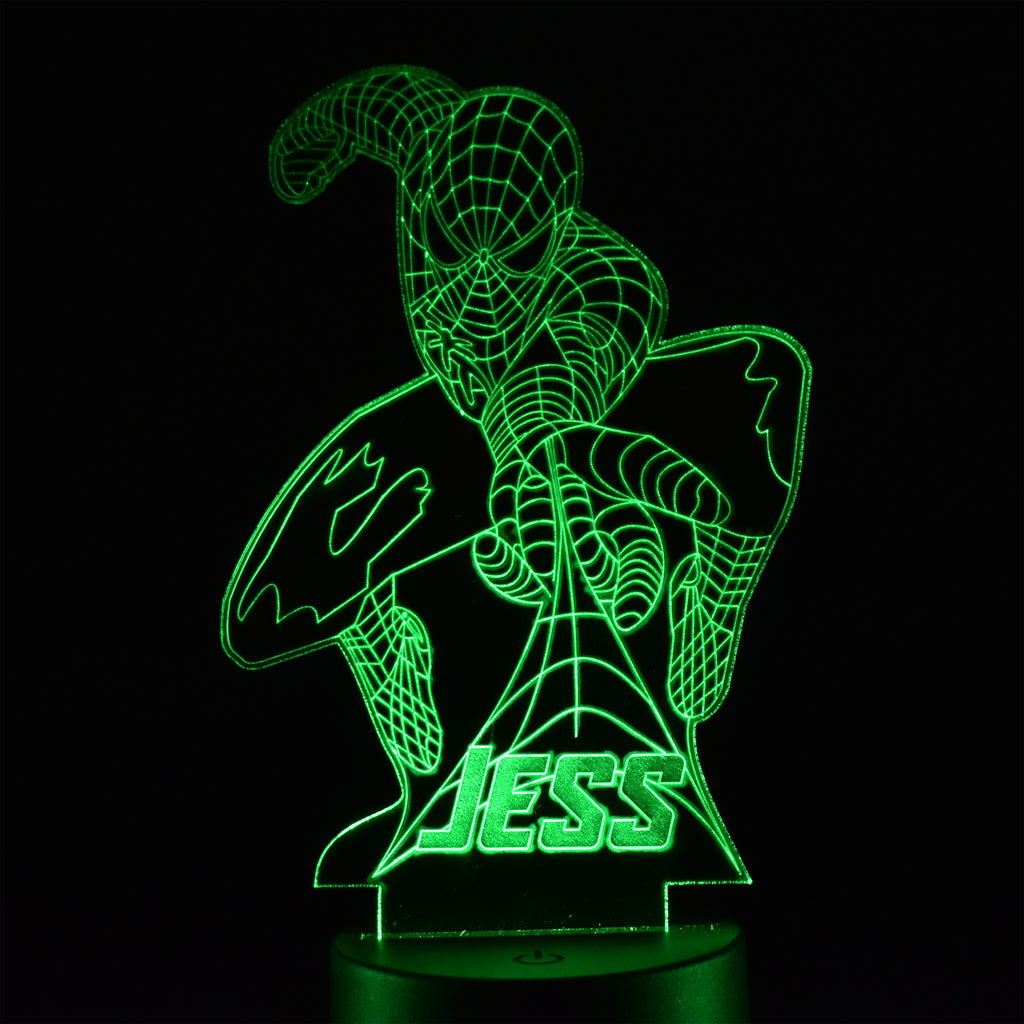Spiderman Web Night Light