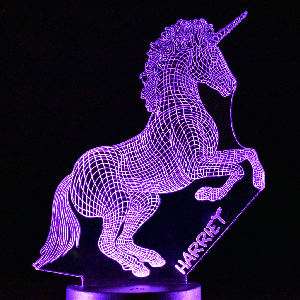 Unicorn 3D Night Light