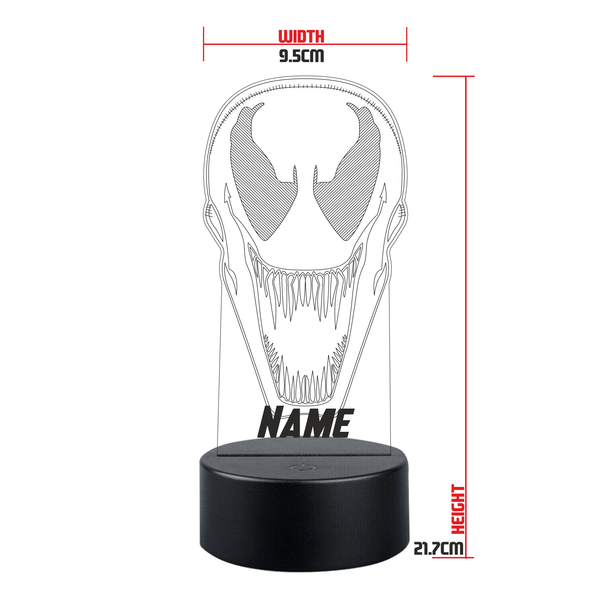 Venom Mask Night Light