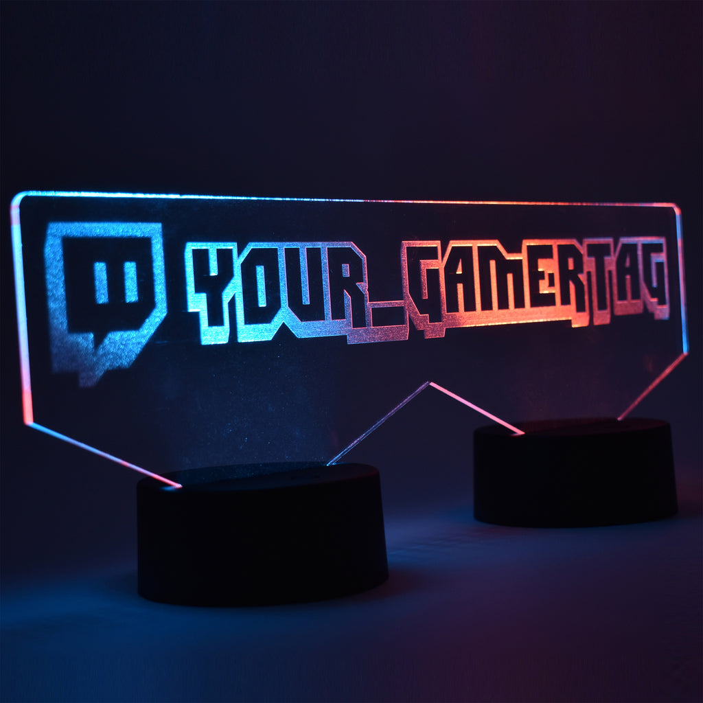 Gamertag Double Streamer Light