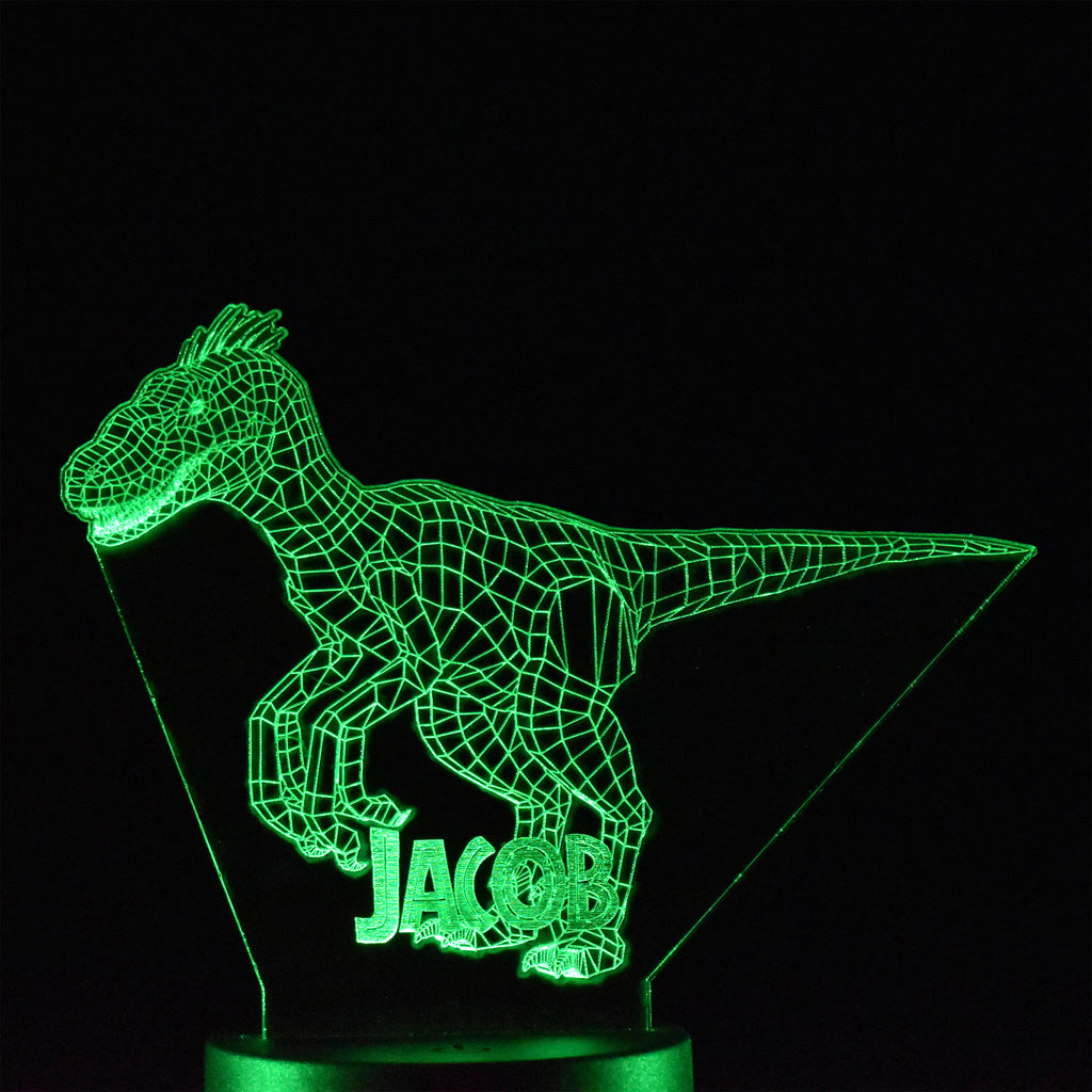 Dinosaur Velociraptor Night Light