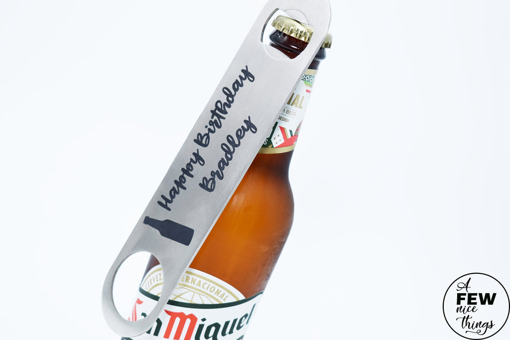 Personalised Bottle Opener / Beer Blade